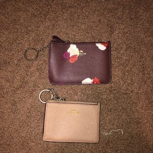 Coach keychain wallets